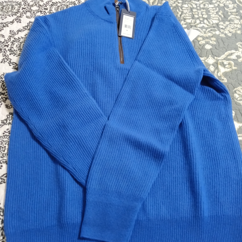 Vineyard Vines Men's Hull Blue Sweater